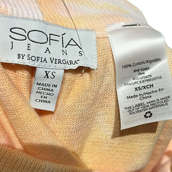 Sofia Vergara Tie Dye Sweater Knit Shorts, Size XS, NWT - Picture 9 of 12